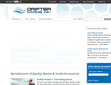 Tablet Screenshot of driftermarine.com